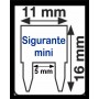 Set 10 sigurante auto mini 20A
