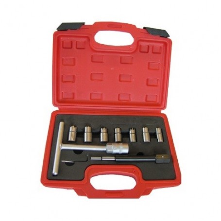 Trusa cu freze pentru curatat orificiu injector diesel