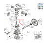 Arbore cotit pentru cap compresor AB 415 | Select Auto
