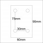 Roata de 90mm pentru macara tip girafa