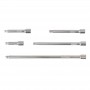 Set de prelungitoare cu patrat 1/4 si cap semirotund