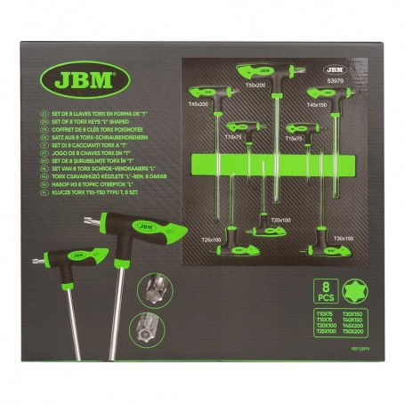 Trusa de imbusuri torx in T