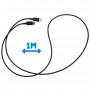 Cablu HILMANN 20W USB-C - USB-C 1m