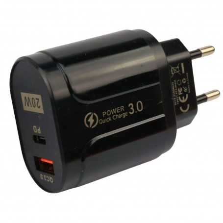 Incarcator rapid HILMANN 20W USB-A si USB-C