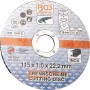 Disc de taiere 115 x 1.0 x 22.2 mm