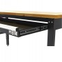 Banc de lucru cu blat din lemn masiv, reglabil pe inaltime 152 cm