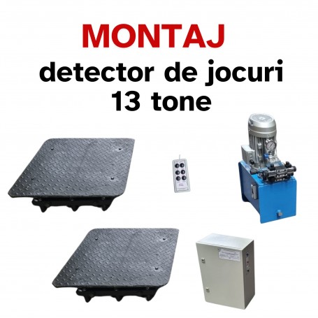 Montaj detector de jocuri 13 tone