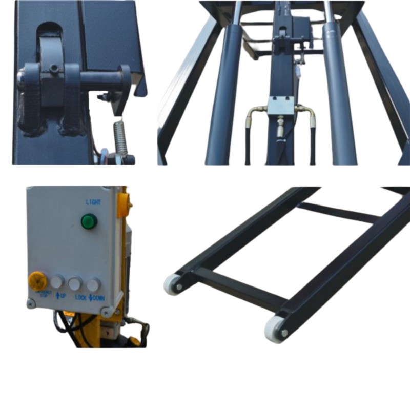 Elevator portabil pentru tinichigerie 2.7 tone 220V, HILMANN