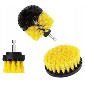 Set de 3 perii de curatat cu bormașina