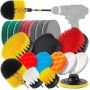 Set de curatat cu bormașina 21 piese