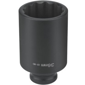 Tubulara lunga de impact 36 mm, 1/2