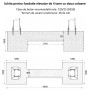 Elevator cu 2 coloane 4 tone 380V, SelTech