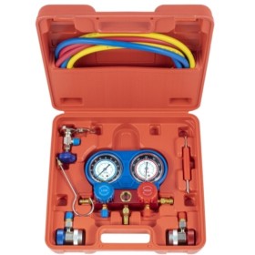 Trusa cu manometre pentru verificat presiune aer conditionat