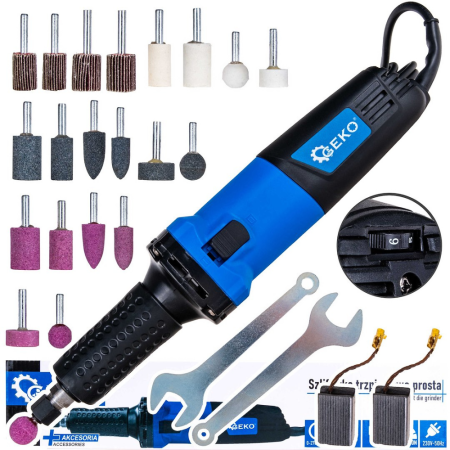 Polizor electric drept de 700 W, 6 mm, cu turatie reglabila