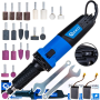 Polizor electric drept de 700 W, 6 mm, cu turatie reglabila
