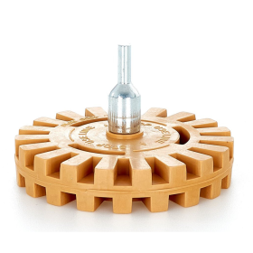 Disc cauciuc pentru îndepărtare adeziv cu adaptor, tip 3