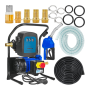 Pompă electrică transfer motorină 230V, 40 l/min, cu contor și pistol automat