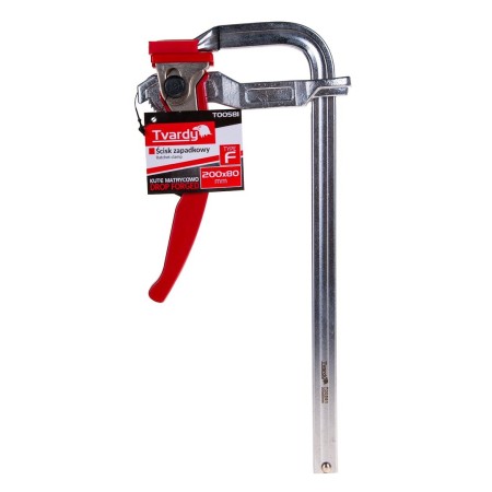 Clemă cu clichet tip F profesionala 200x80mm