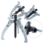 Set de 3 extractoare cu 3 gheare de 75, 100, 150mm