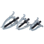 Set de 3 extractoare cu 3 gheare de 75, 100, 150mm