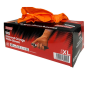 Manusi din nitril orange, 100 bucati, marime  L