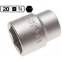 Tubulara hexagonala scurta 34mm , 3/4