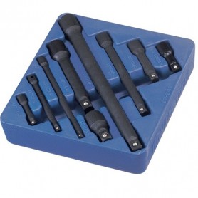 Set prelungitoare de impact 1/4 , 3/8 , 1/2 Set prelungitoare de impact 1/4 , 3/8 , 1/2
