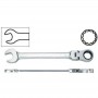 Cheie combinata articulata cu clichet 14mm