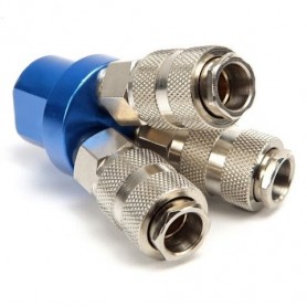 Ramificator de aer cu 3 iesiri 1/4 Ramificator de aer cu 3 iesiri 1/4