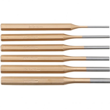 Set de 6 dornuri SelTech cilindrice 3-8mm