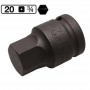 Imbus hexagonal de impact H24 , 3/4