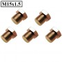 Set de 5 dopuri pentru baia de ulei M15x1.50