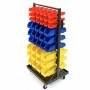 Raft mobil cu 90 cutii din plastic