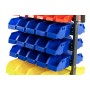 Raft mobil cu 90 cutii din plastic