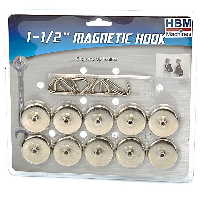 Set de 10 carlige magnetice - imagine secundara