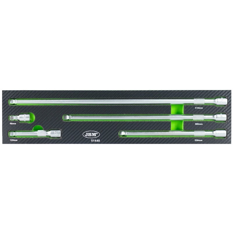 Set de prelungitoare cu patrat 1/2 JBM