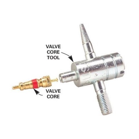 Cheie pentru ventil roata cu tarod si filiera - Imagine 2
